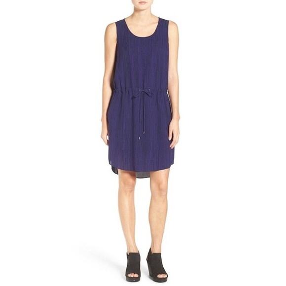 Eileen Fisher Dresses & Skirts - NWT Eileen Fisher XL Shima Printed Silk Crepe Scoop Neck Blouson Dress